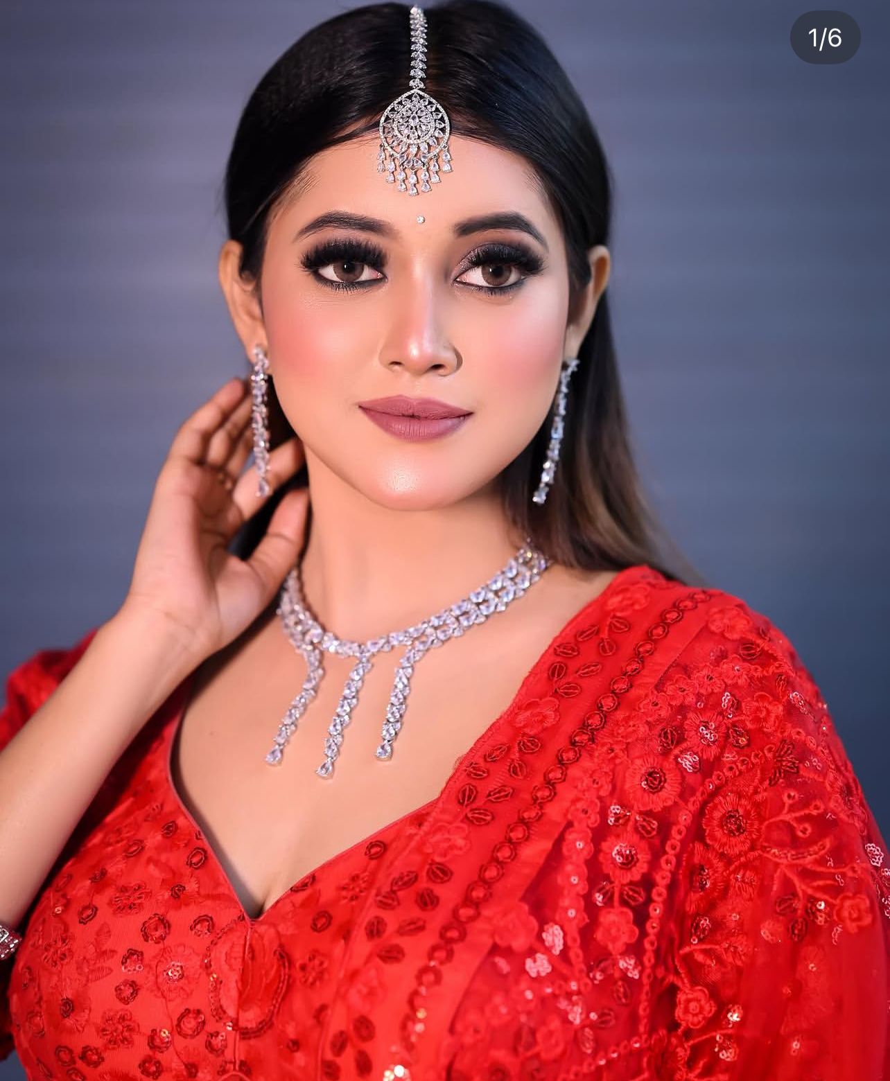 RANU jAISWAL Engagement Makeup